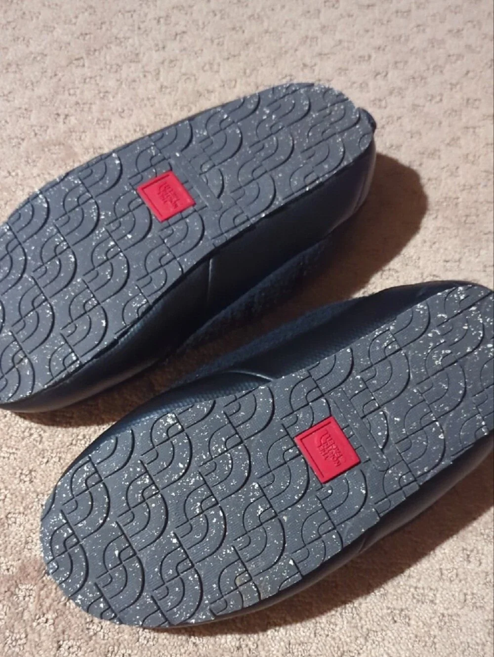 The North Face Black Fleece Quilted Slip-On Indoor Clog Men's Size 9